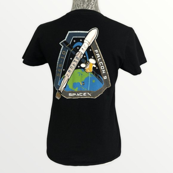 Space X Falcon 9 Ladies T-Shirt M - Picture 4 of 5